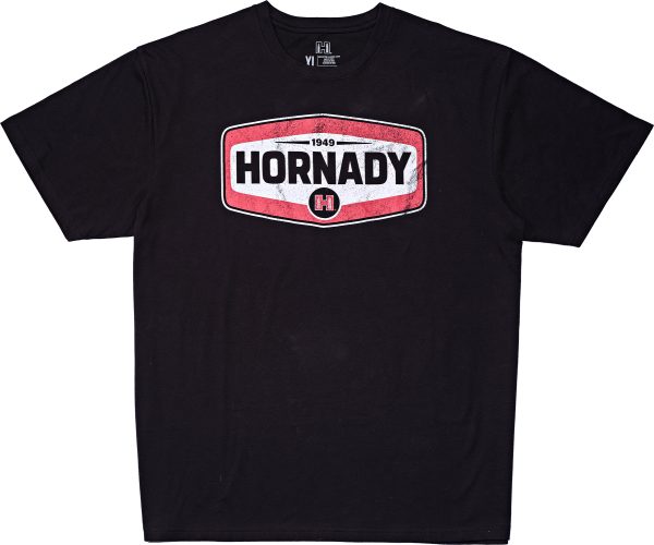 HORN 99607XXL    HORNADY BLACK TSHIRT           2X