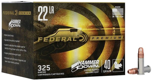 FED 22HAM          22LR 40GR HD CPPR LD HP  325/10