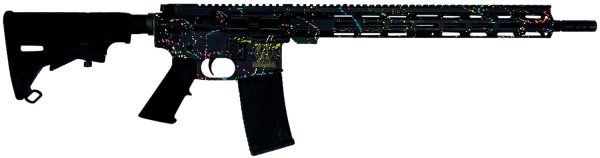 GLFA GL15223SBLK 223 WYLDE RIFLE SPLATTER