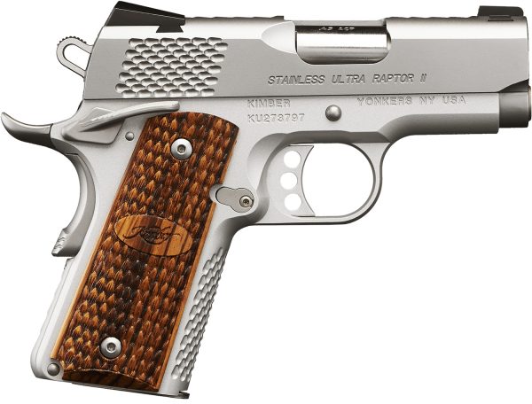 KIMBER 3200374 STNLESS ULTRA RAPTOR II 9MM 3 8+1