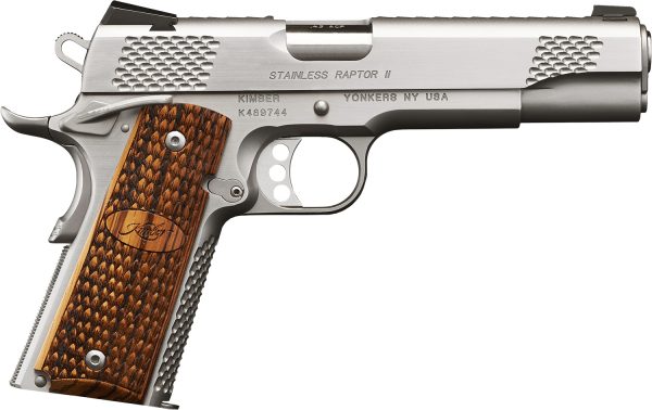 KIMBER 3200181CA STNLSS RAPTR II*CA*   45ACP 5 8+1
