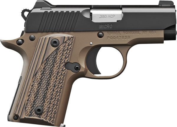 KIMBER 3300208 MICRO DESERT NIGHT NS 380 2.75 7+1