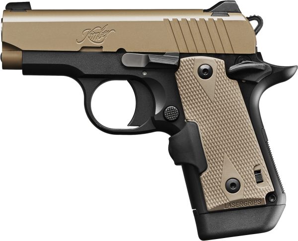 KIMBER 3300209 MICRO DESERT TAN LG NS 380 2.75 7+1