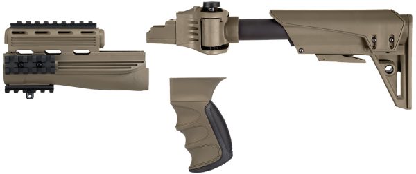 ADV C2201250 S-FORCE AK-47 STK/HG FDE  G2 TACTLITE
