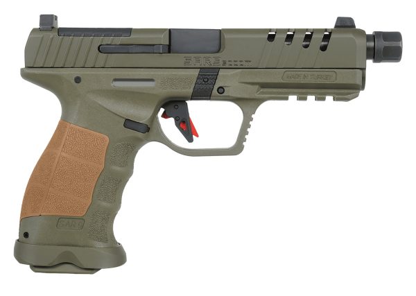 SAR USA SAR9SOCOMOD10 SAR9 SOCOM OD GRN  9MM 10/10