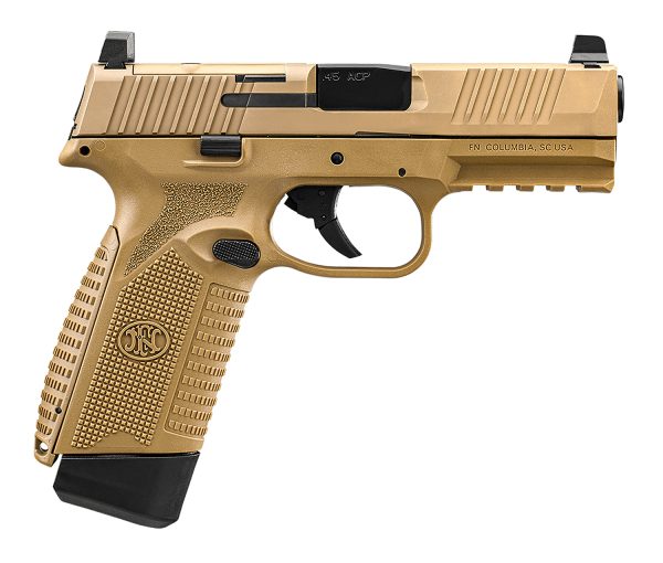 FN 66-101390   545 MR   D 45ACP NMS 4.1  2X10  FDE