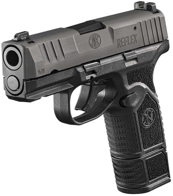 FN 66-101416  REFLEX 9MM 3.3  1X11+1X15 MS BLK/BLK