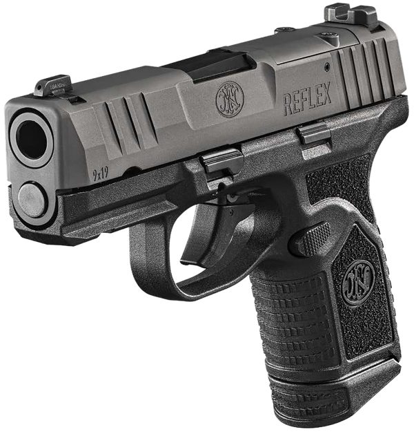 FN 66101422   REFLEX MRD 9MM  3.3      2X10 MS BLK