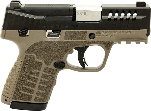 SAV 67055 STANCE XR MC9MS 9MM 3.2 13+1 FDE