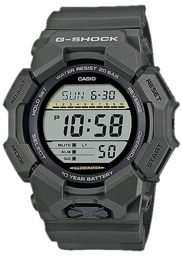 GSHOCK GD0103CR      DIGTL MOVEMENT            GRN