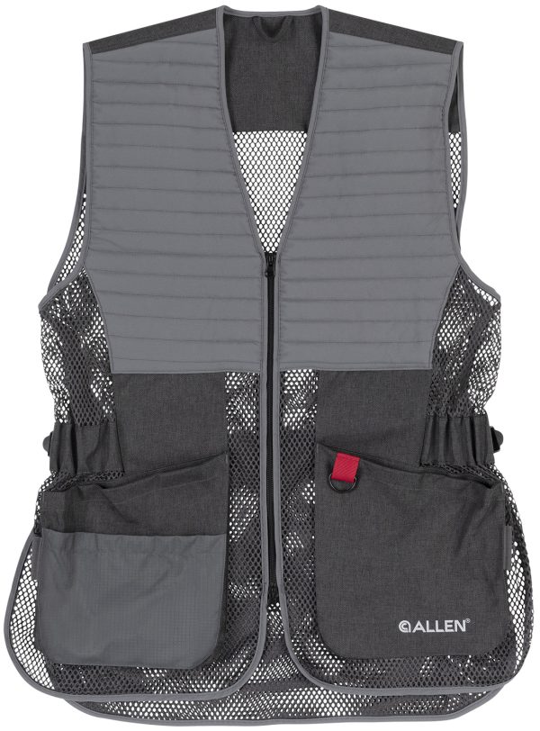 ALLEN 7910   COMPETITOR SHOOTNG VEST  M-L GRY