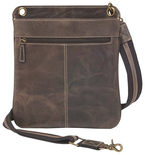 GTM  GTM-CZY/01       CROSSBODY FLAT SAC      BRN