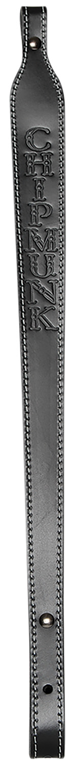 CHIPMUNK 80020   CHIPMUNK LOGO LEATHER SLING   BLK