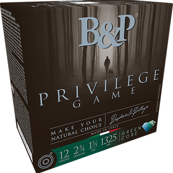 B&P 12B15PG6  PRIVILEGE GAME 12G 1 1/5 OZ GC 25/10