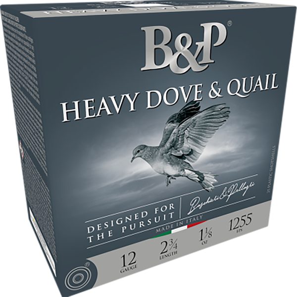 B&P 12B1DS7   DOVE&QUAIL 12G 1 OZ STEEL      25/10
