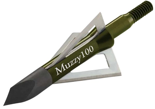 MUZZY 225     BROADHEAD MUZZY 3BLD 100G 6PK