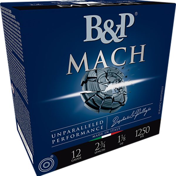 B&P 12B18FH7  MACH 12G 1 1/8 OZ              25/10