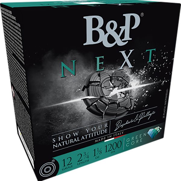 B&P 12B18NX7  NEXT 12G 1 1/8 OZ GREEN CORE   25/10