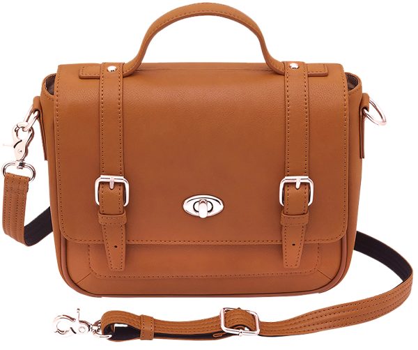 GTM  GTM-36/SADDLE    SCHOOL GIRL BRUSHED COWHIDE