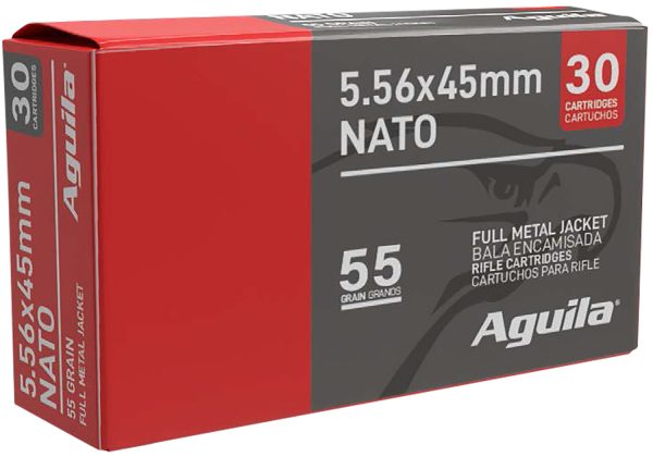 AGUILA 1E556155      5.56 NATO  55FMJ PCK/CS 450/5