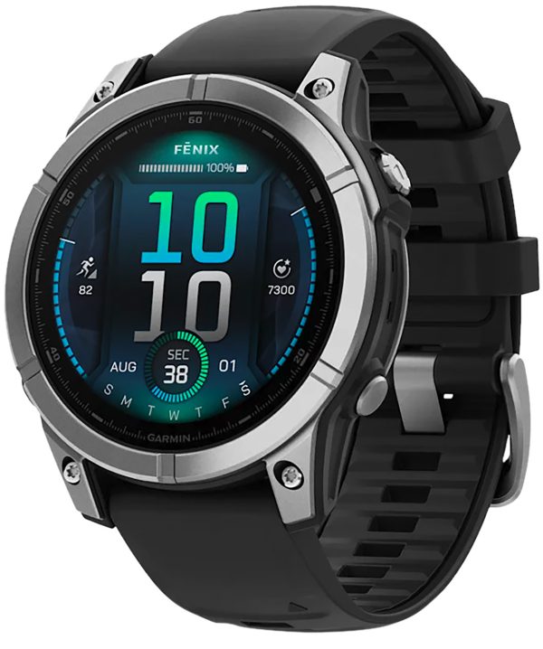 GAR 010-03025-02    FENIX E-47 MM AMOLED  SS/BLK