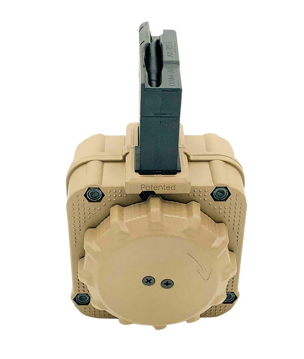 PRO DRMA8FDE DRUM   AR15 5.56            65RD FDE