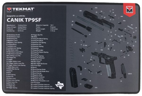 TEKMAT TEK-R17-CANIK-TP9SF HG CANIK MAT