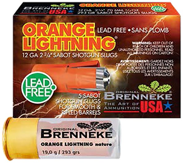 BR SL122OLN   ORANGE LGHTNNG SABOT 12 2.75    5/50