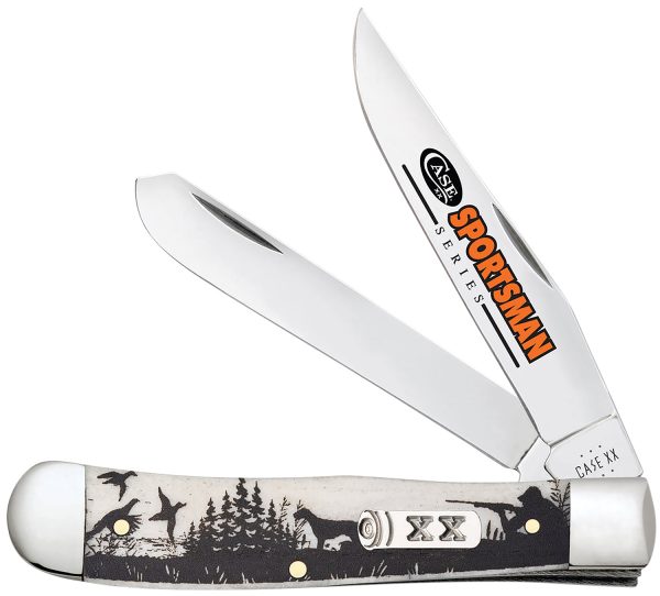 CASE 81224 SPORTSMAN SERIES NATURAL BONE BIRD DOG